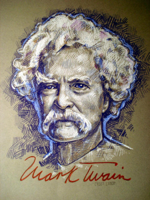 Mark Twain by Casey Lynch